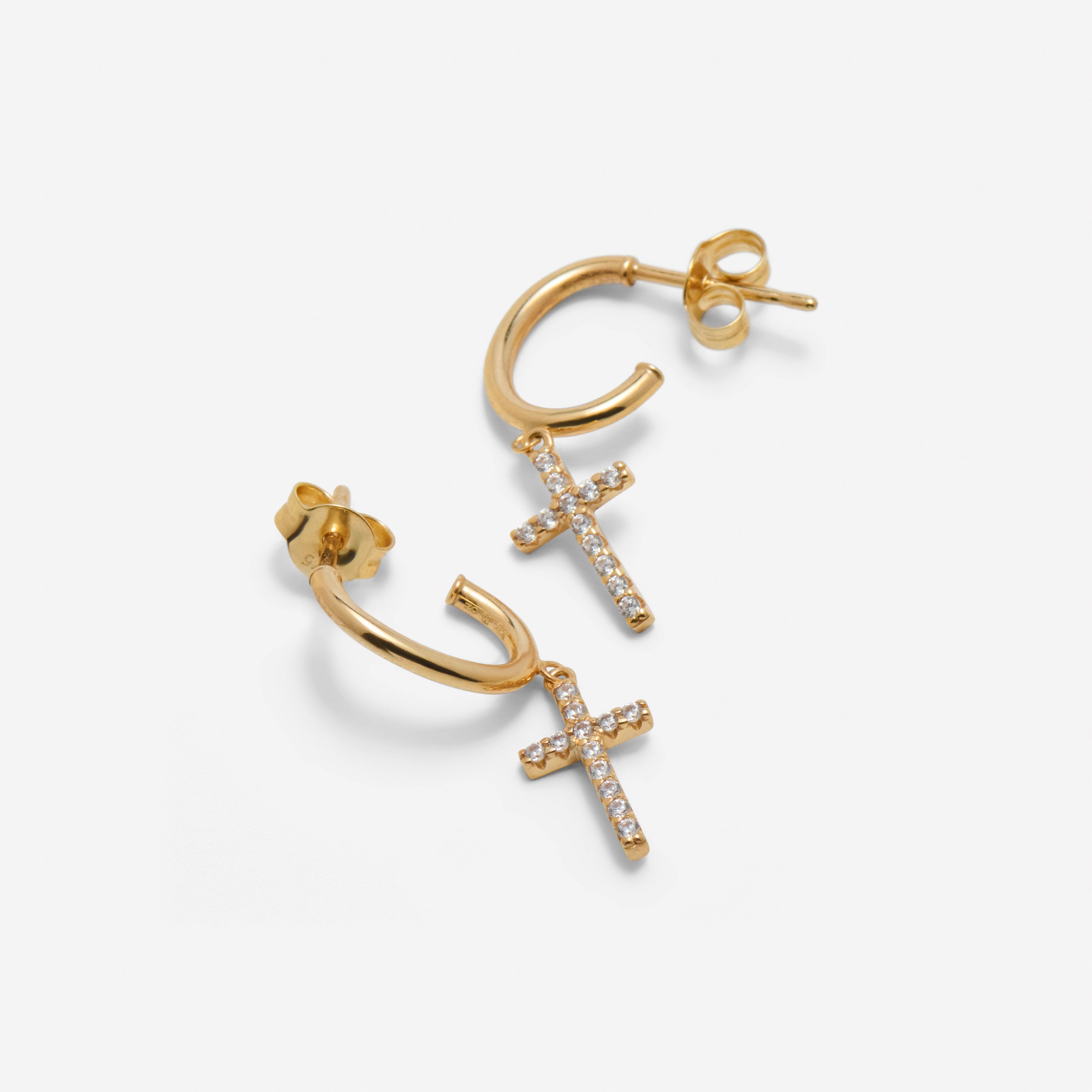 The Seraphine Cross Drops