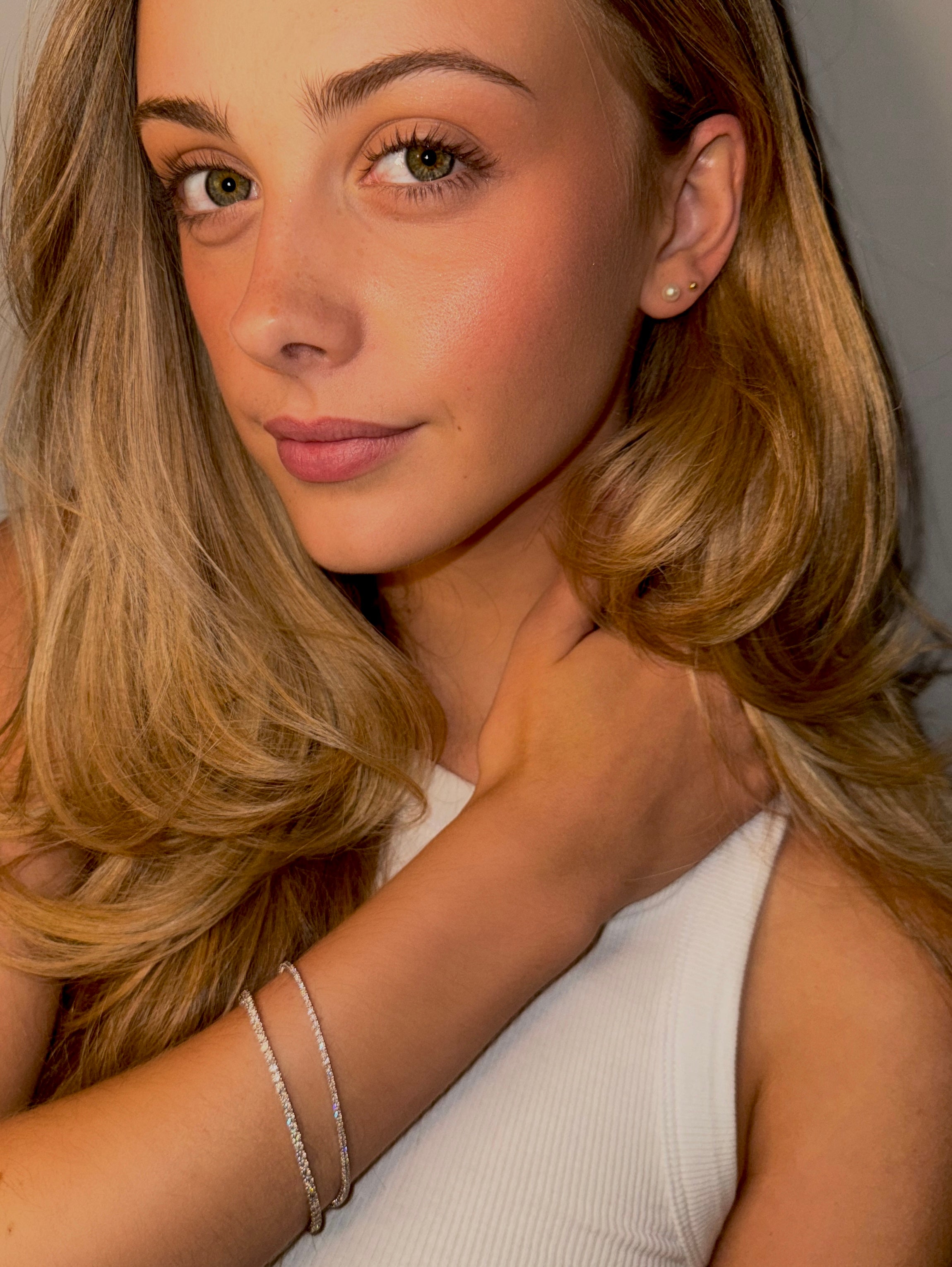 Midi Diamond Tennis Bracelet