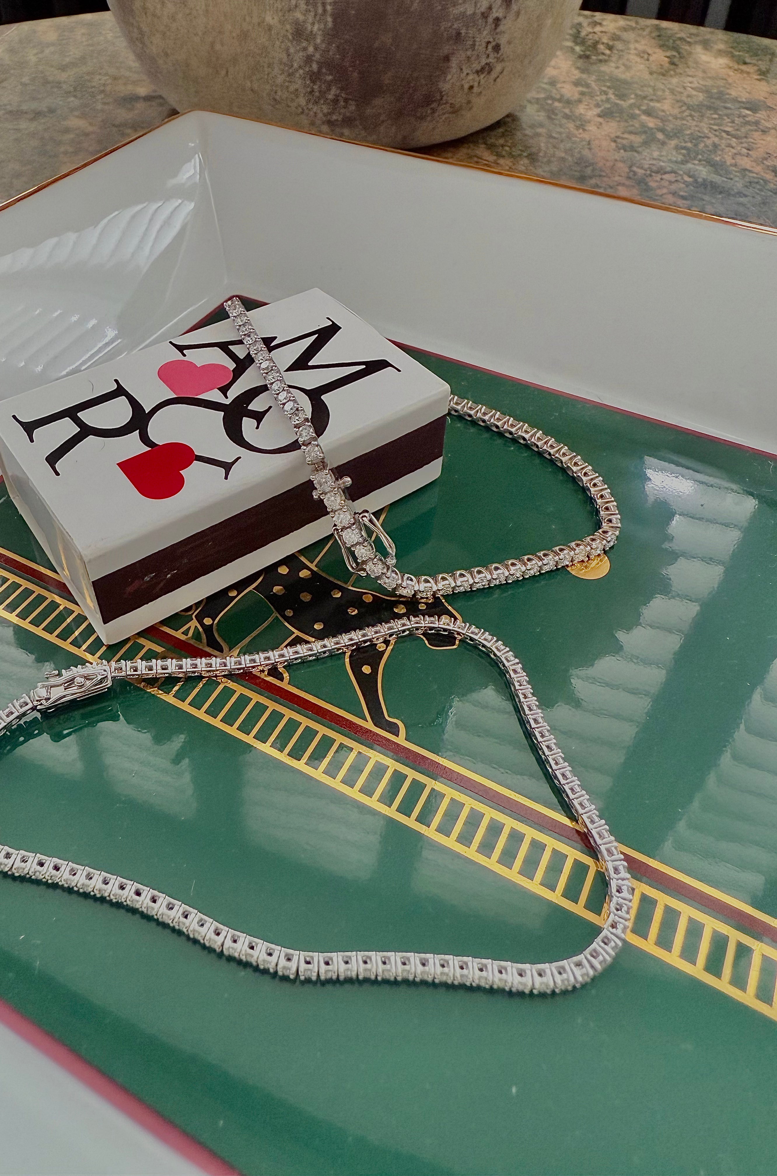 Petite Diamond Tennis Bracelet