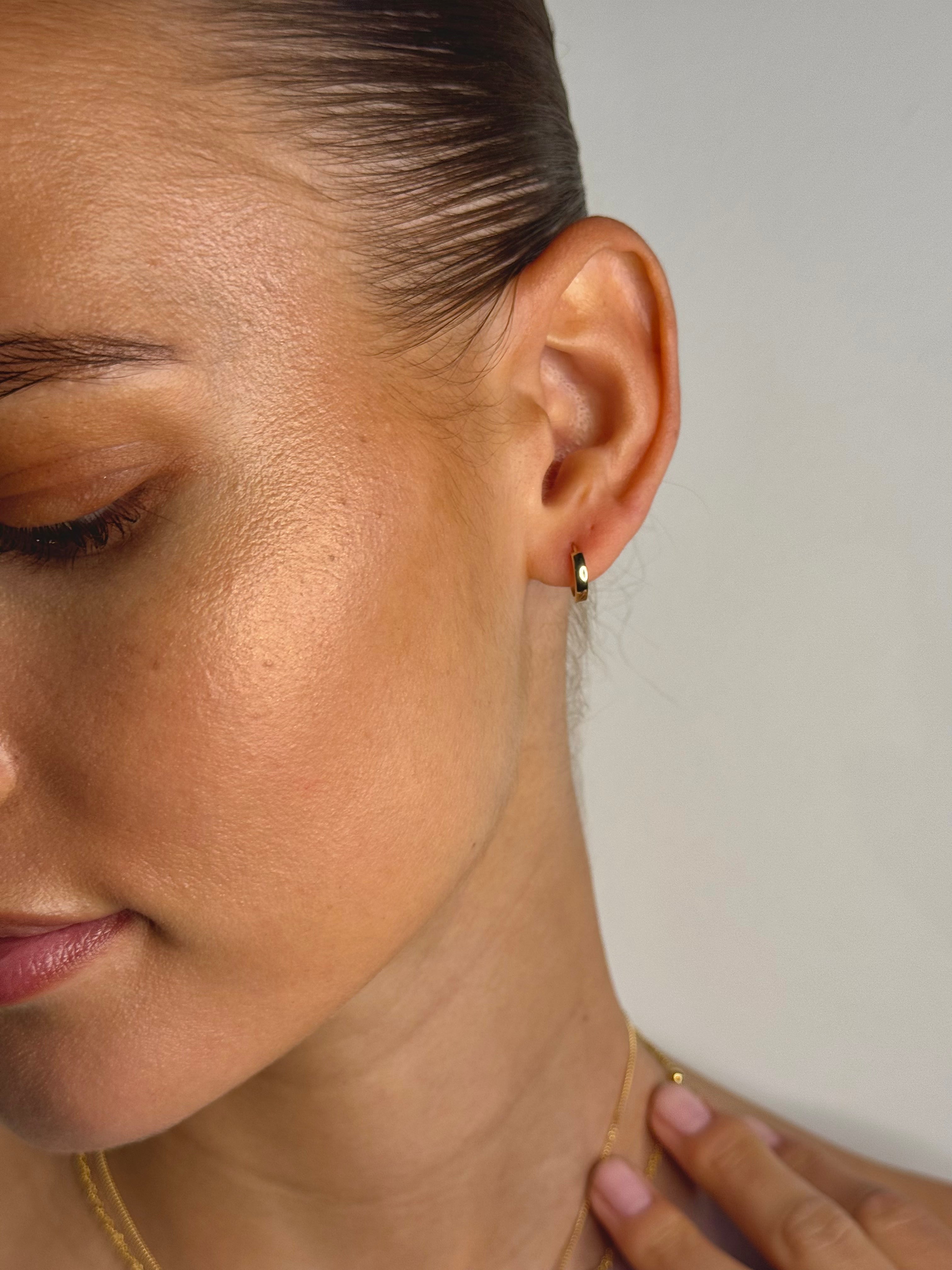 The Kitts 9ct Gold Mini Sleeper Earrings