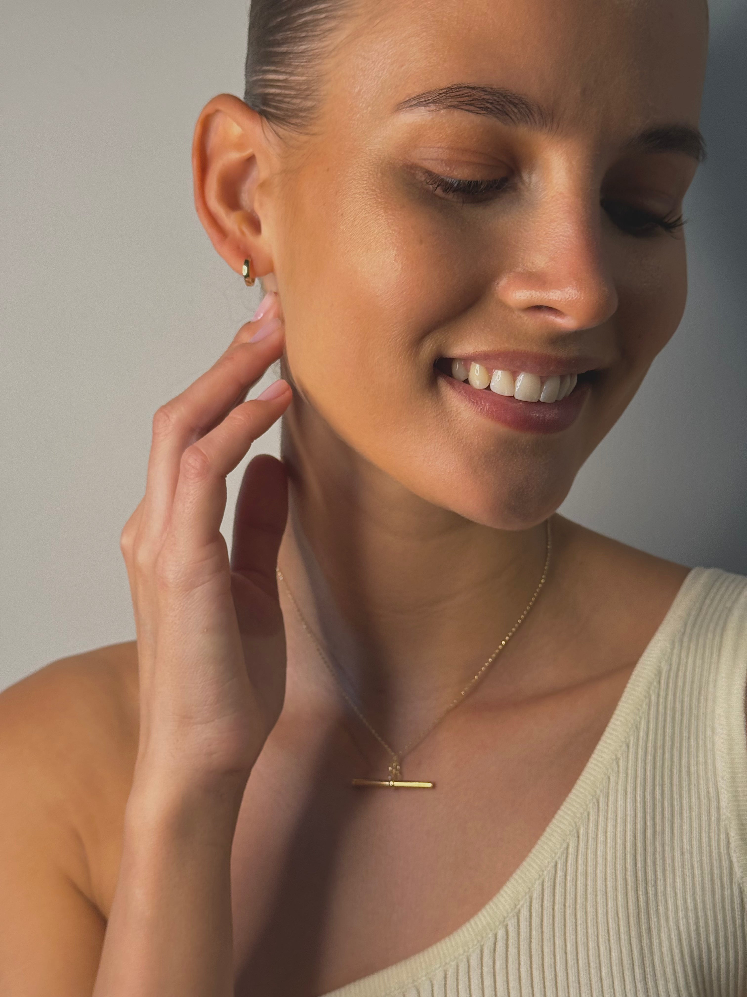 The Kitts 9ct Gold Mini Sleeper Earrings